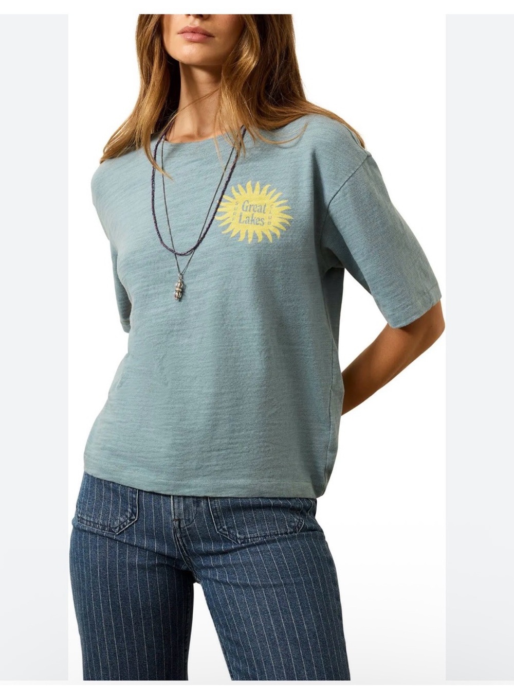 NWT Faherty Sunwashed Vintage Short-Sleeve Tee